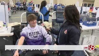 Thousands give the gift of life at Colts' annual Bleed Blue Blood Drive