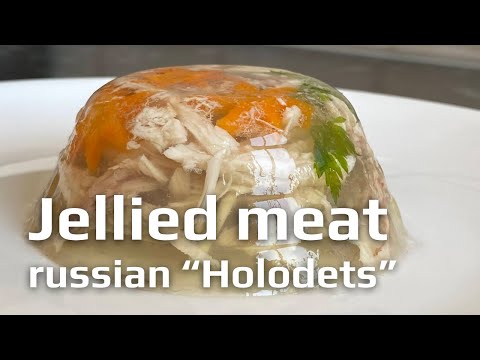 ვიდეო: როგორ დაამშვენებს Jellied ხორცი