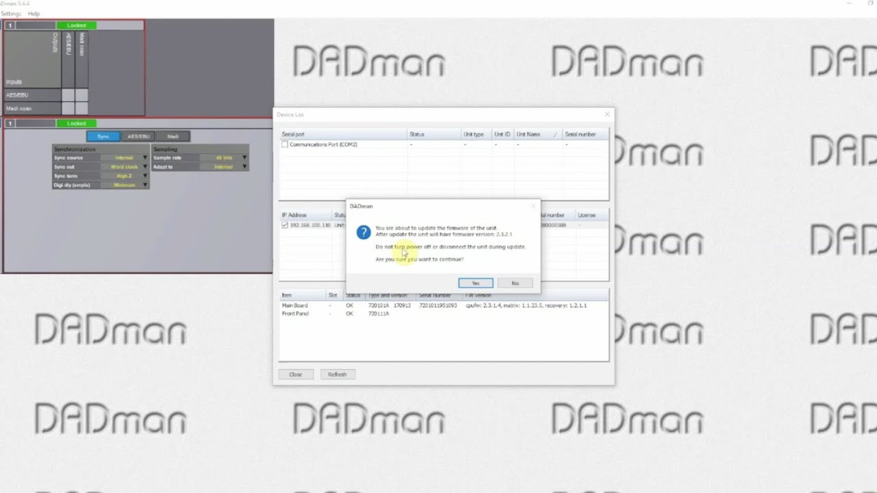 DAD AX32 Firmware Update Walkthrough