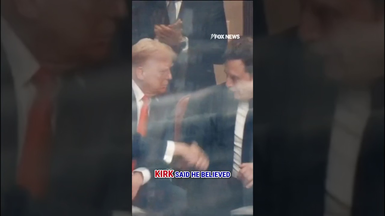 SEE IT: Trump, Musk reunite at memorial 'for Charlie' 