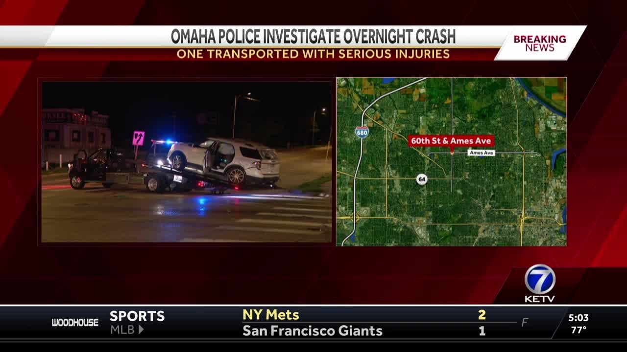 One person seriously injured after crash - YouTube