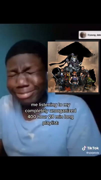 me listening to my completely unorganized Shadow Fight 3 playlist