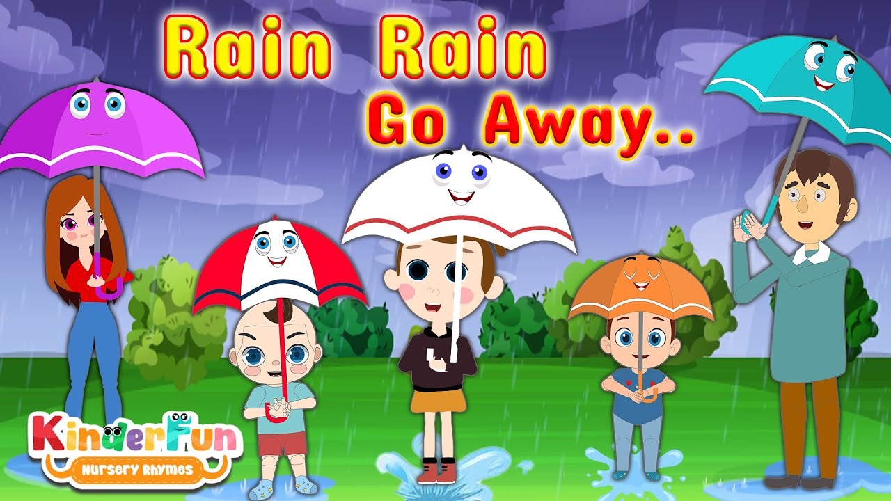 Rain Rain Go Away Song 🌦 | Baby Songs & Summer Nursery
