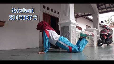 Melakukan Pust-up, Sit-up, Squat-thrust, dan Back-up