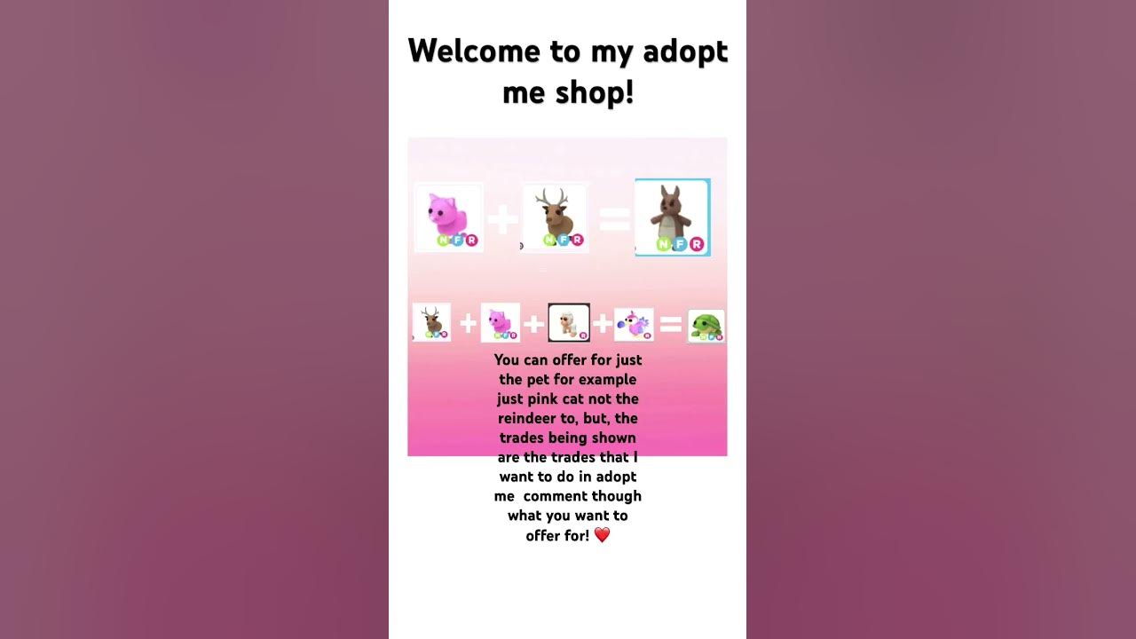 Welcome to my adopt me shop! #adoptme #Roblox @SunnyxMisty (my fav yt