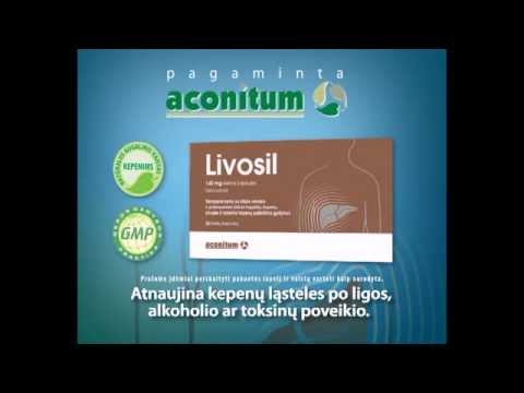 Livosil - natūrali kepenų apsauga ir gydymas!