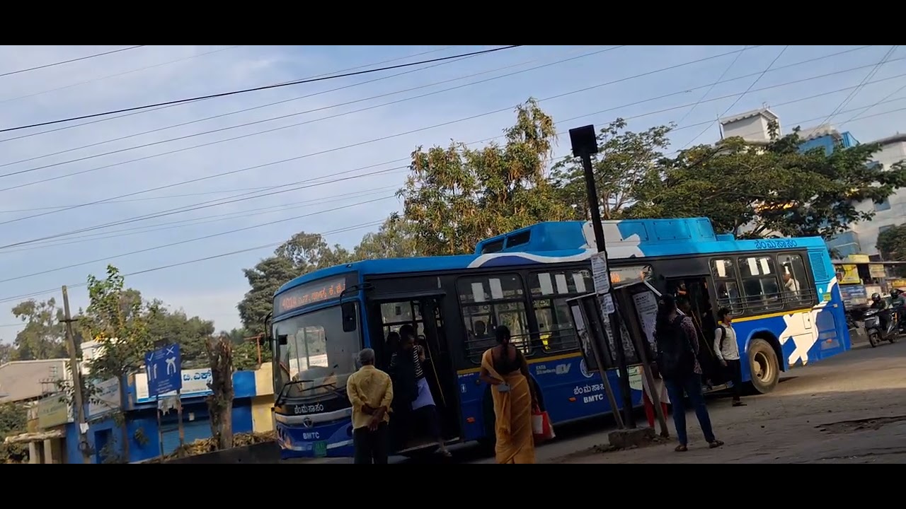 NTTF Bus stand Bangalore 🚍🚌 