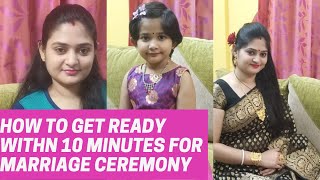 Bengali Vlog II How to get ready within 10 min. for party II