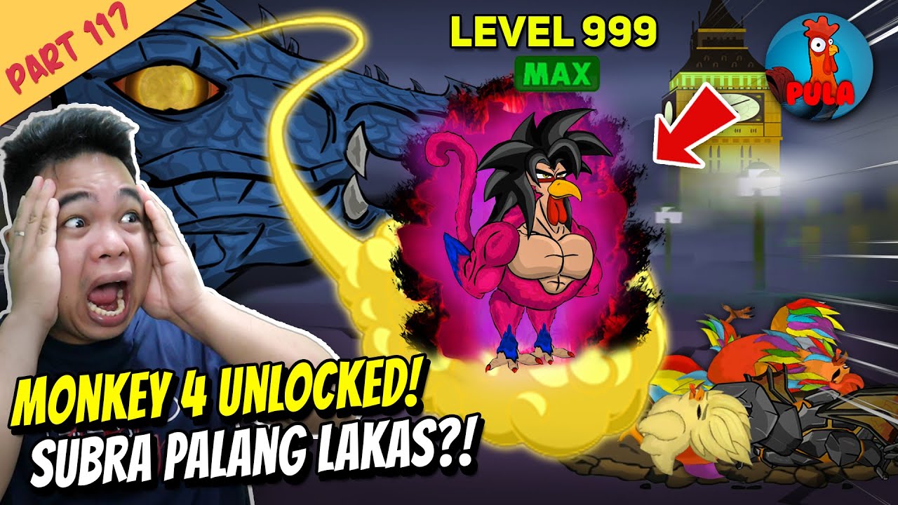 Monkey 4 Nakuha Ko na Subrang Lakas Pala! - Manok na Pula