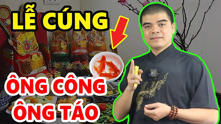 Cúng ông công ông táo như thế nào năm 2024