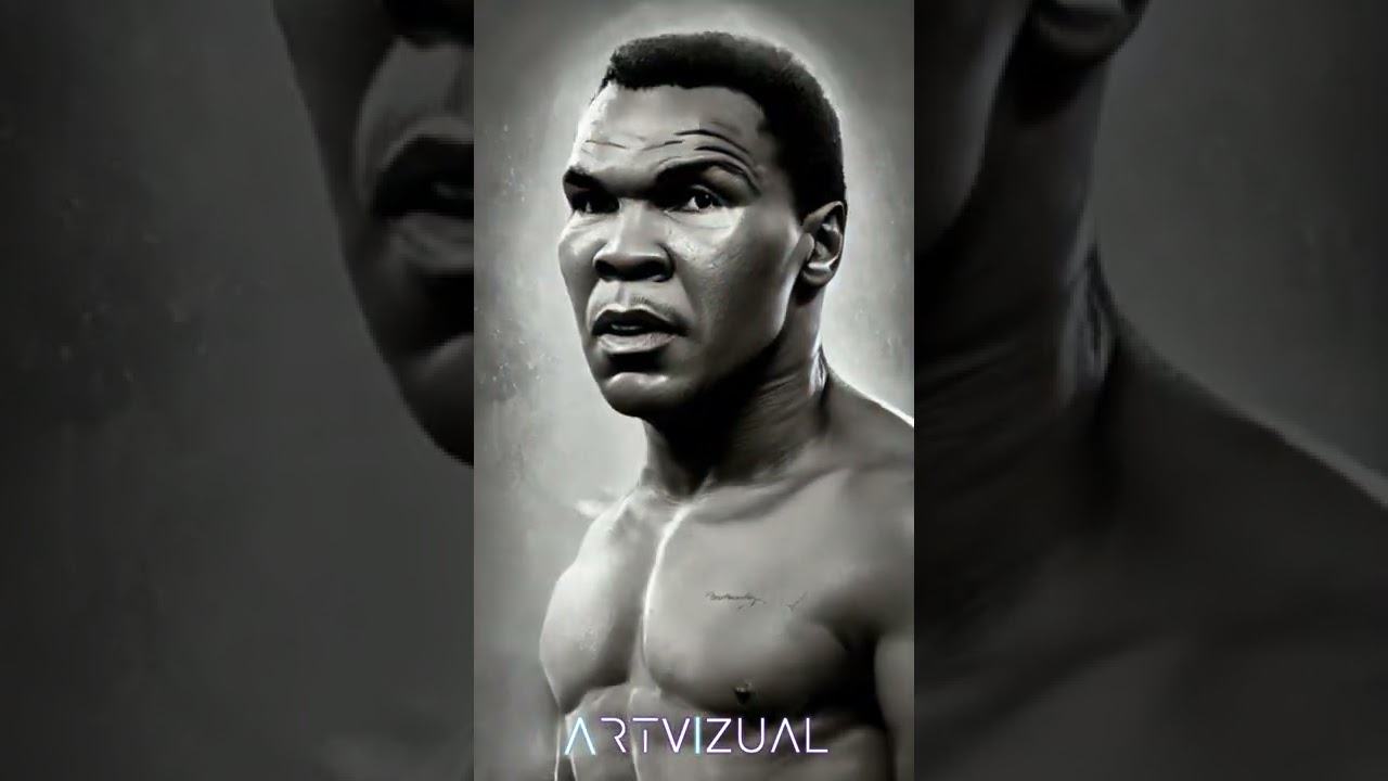 AI turn Mike Tyson into Muhammed Ali Art🥊