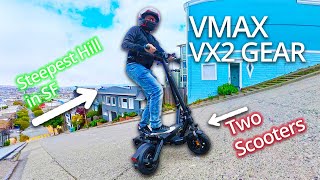 картинка: Подъем на холмы на Segway Ninebot MAX G3 Не может (и несет на холм еще один электросамокат!)