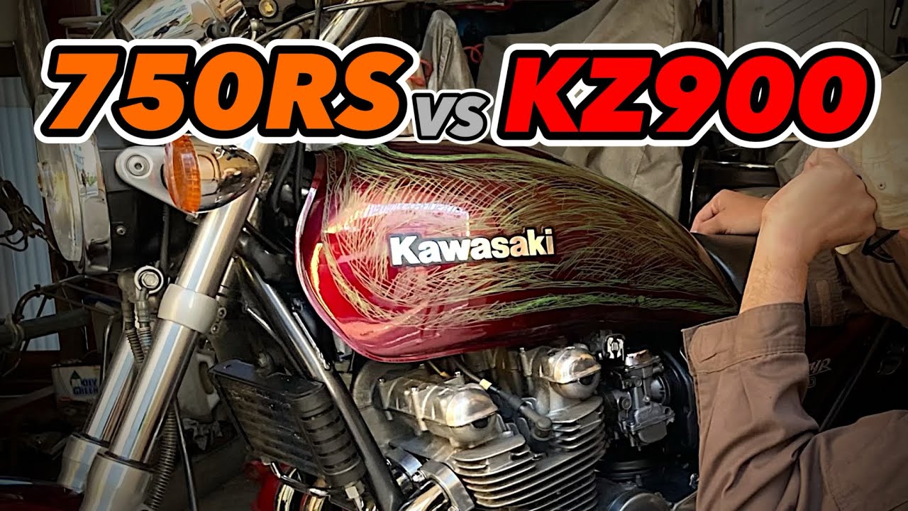 ゼファー750】塗装するのは大変なので筆でカスタムペイントした 
