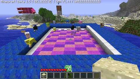 Party on the dance floor! - Minecraft bukkit + BukkitPiston + DiscoSheep