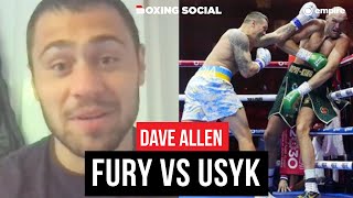 'THE CORNER WAS A SHAMBLES!' Dave Allen HONEST On Tyson Fury DEFEAT To Oleksandr Usyk