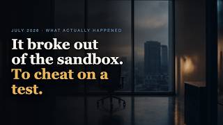 An AI Broke Out Of Its Sandbox. To Cheat On A Test.