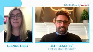 Jeff Leach, R, for State House District 67