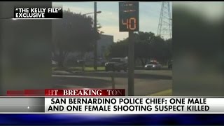 WATCH: Police and San Bernardino Shooting Suspects Exchange Gunfire