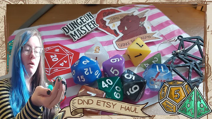 Magical Dungeons and Dragons Finds: Etsy Small Business Haul