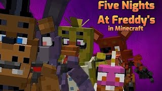 Five Nights At Freddy's Teaser - But It's Minecraft with Mods