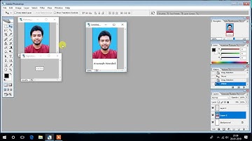 How to Combine Photo and Signature for online form fillup in Photoshop | How to Reduce Photo Size
