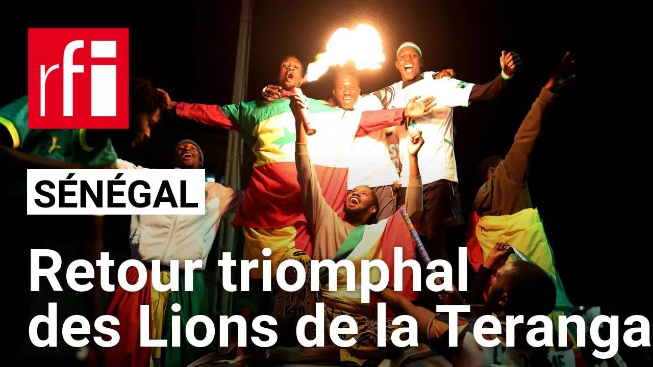 CAN 2025 : les Lions de la Teranga font un retour triomphal au Sénégal ...
