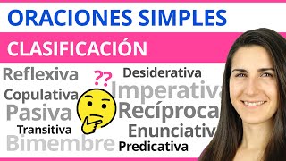 Clasificación de ORACIONES SIMPLES 📝 Sintaxis