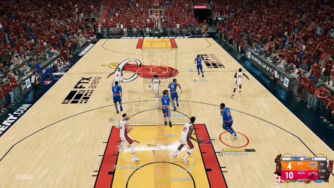 2k22 ECF Game 1 (OT) YouTube