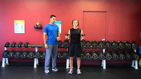 Dumbbell Standing 21 Curl - Neutral Grip