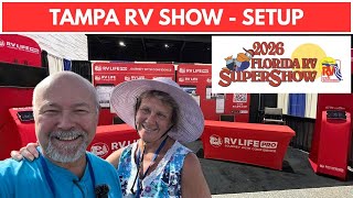2026 Tdana Rv Show Setup  Behind The Scenes