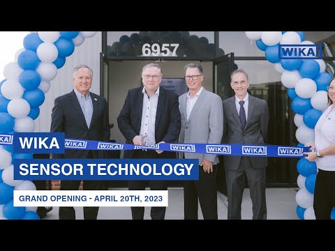 WIKA Sensor Technology Grand Opening!! 🎉 @WIKAGroup