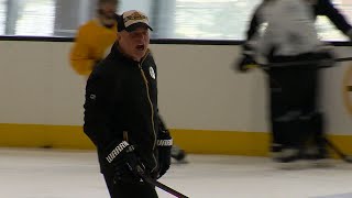 Bruins head coach puts team through punishing workout before road trip