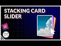 Stacking Cards Slider Carousel - Elementor and SwiperJS Tutorial