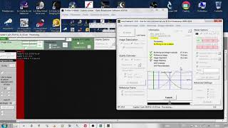 Real time processing using Autostakkert & Registax