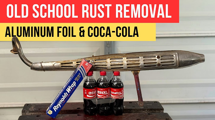 How to Remove Rust from Chrome with Coca-Cola