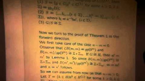 Isomorphism Problem of  Baumslag Solitar Groups Part 2 of 4