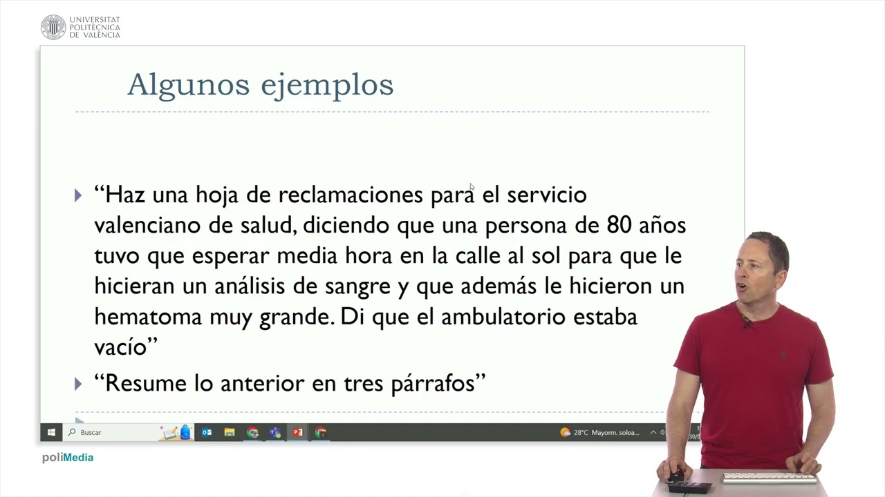 Use of ChatGPT. Examples | 7/35 | UPV