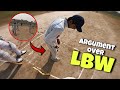 Heated argument with umpire over a lbw decision  part1  gopro cricket series