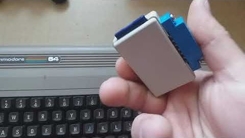 Tapecart SD with the browser cartridge Commodore 64 C64