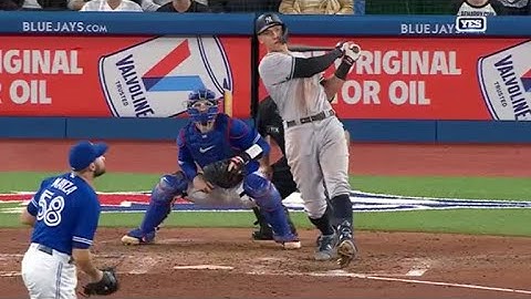 MLB Aaron Judge Hits 61st Home Run of the Season