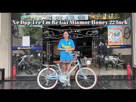 Video Xe Đạp Trẻ Em Bé Gái Miamor Honey 22 Inch