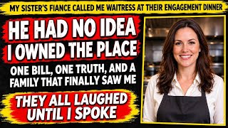 My Sister’s Fiancé Called Me “Waitress” At Their Engagement Dinner — He Had No Idea I Owned The  Update