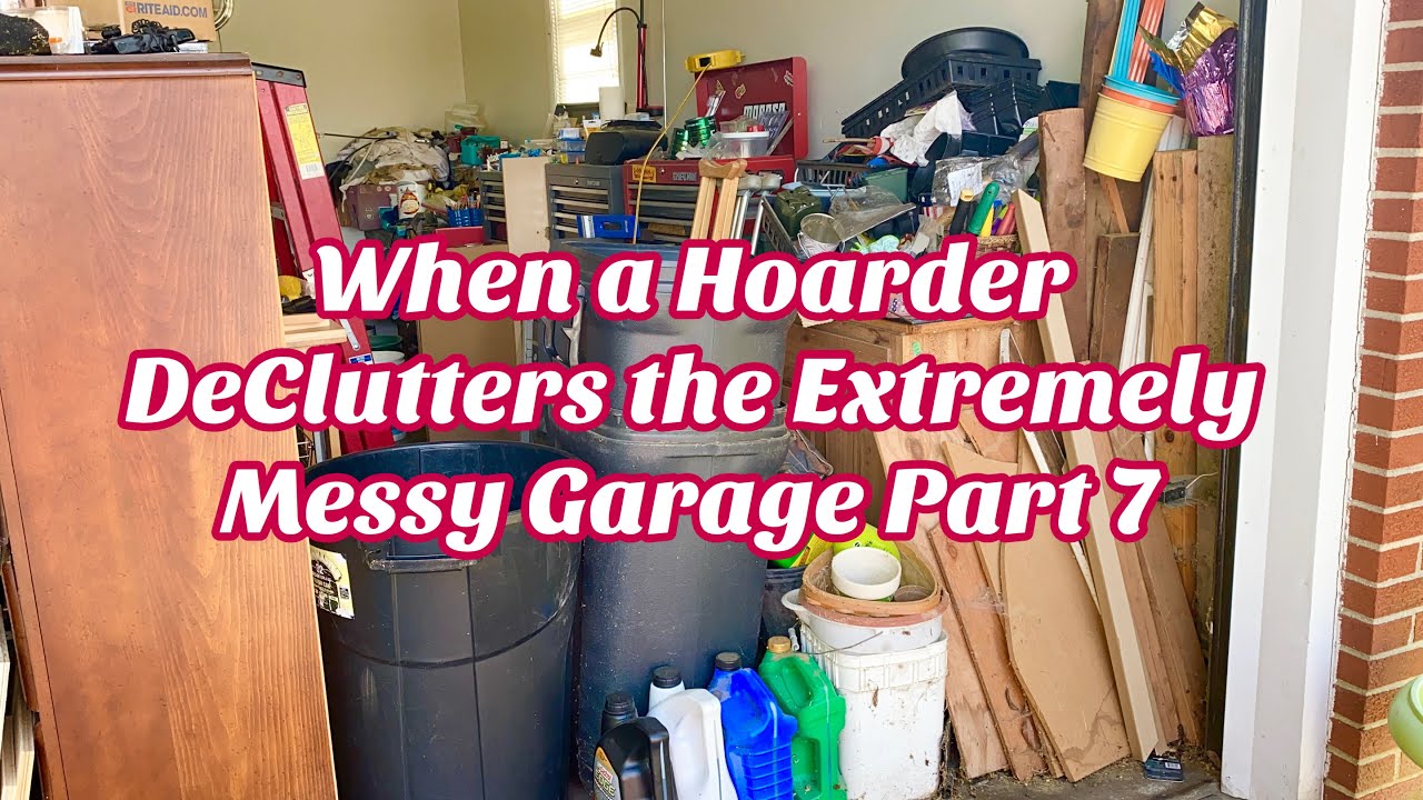 Hoarders ️ Extreme Declutter the Messy Garage Part 7! Minimalism