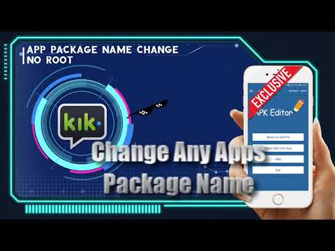 How To Change App Package  Name With  APK Editor | No Root