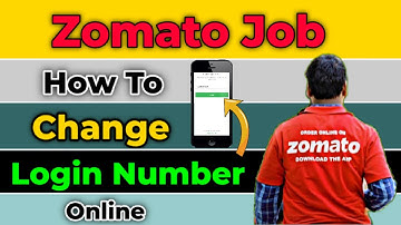How To Change Login Number of Zomato Delivery Partner in zomato profile | Delivery Boy number change