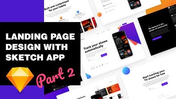 How to Design a Landing Page With Sketch App - Part 2