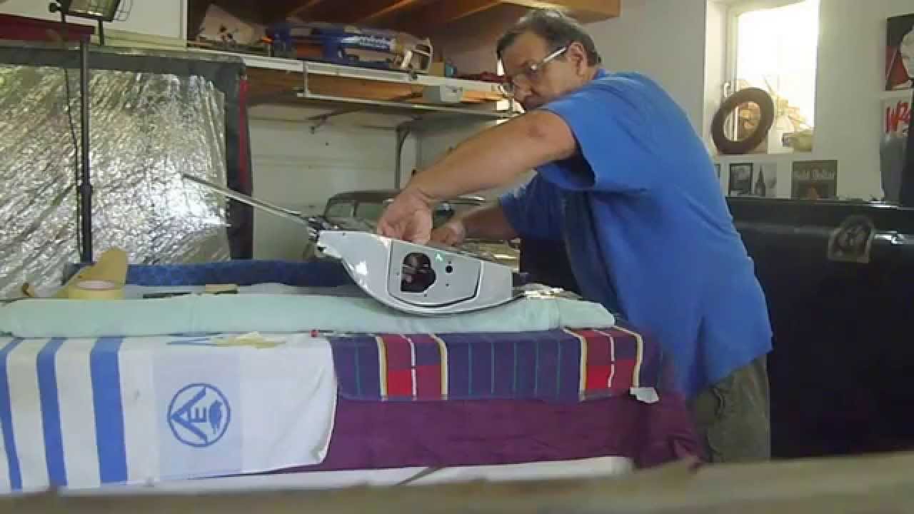 jaguar e type door fitting part 3 YouTube