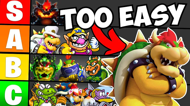 Ranking the Final Boss of Every Mario Game