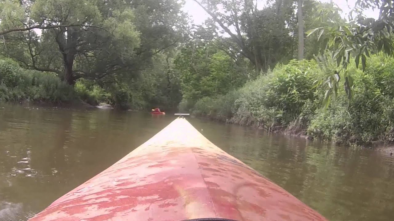 Kayak Irondequoit Creek Rochester NY Monroe County YouTube