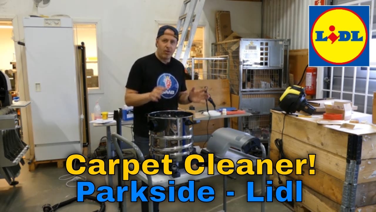 Parkside Carpet Cleaner PWS 20 A1 - Lidl - YouTube